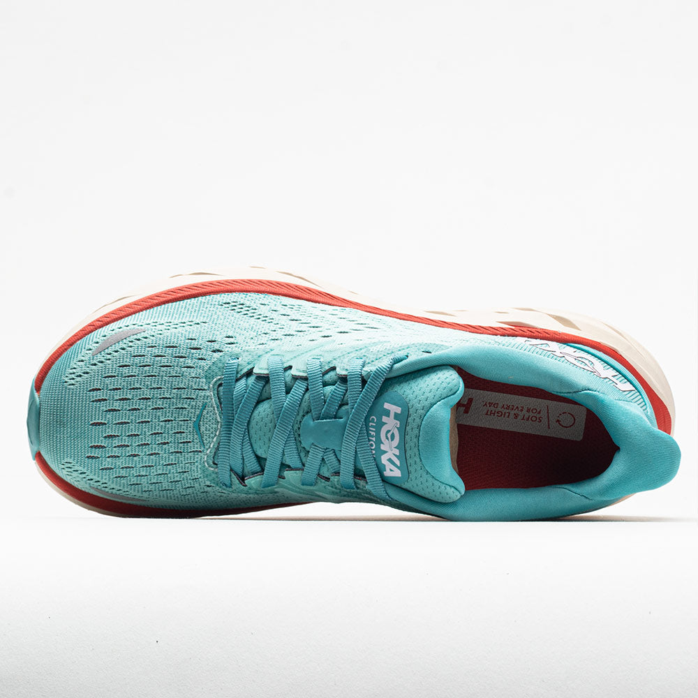 HOKA One One Clifton 8 Women's  Aquarelle/Eggshell Blue
