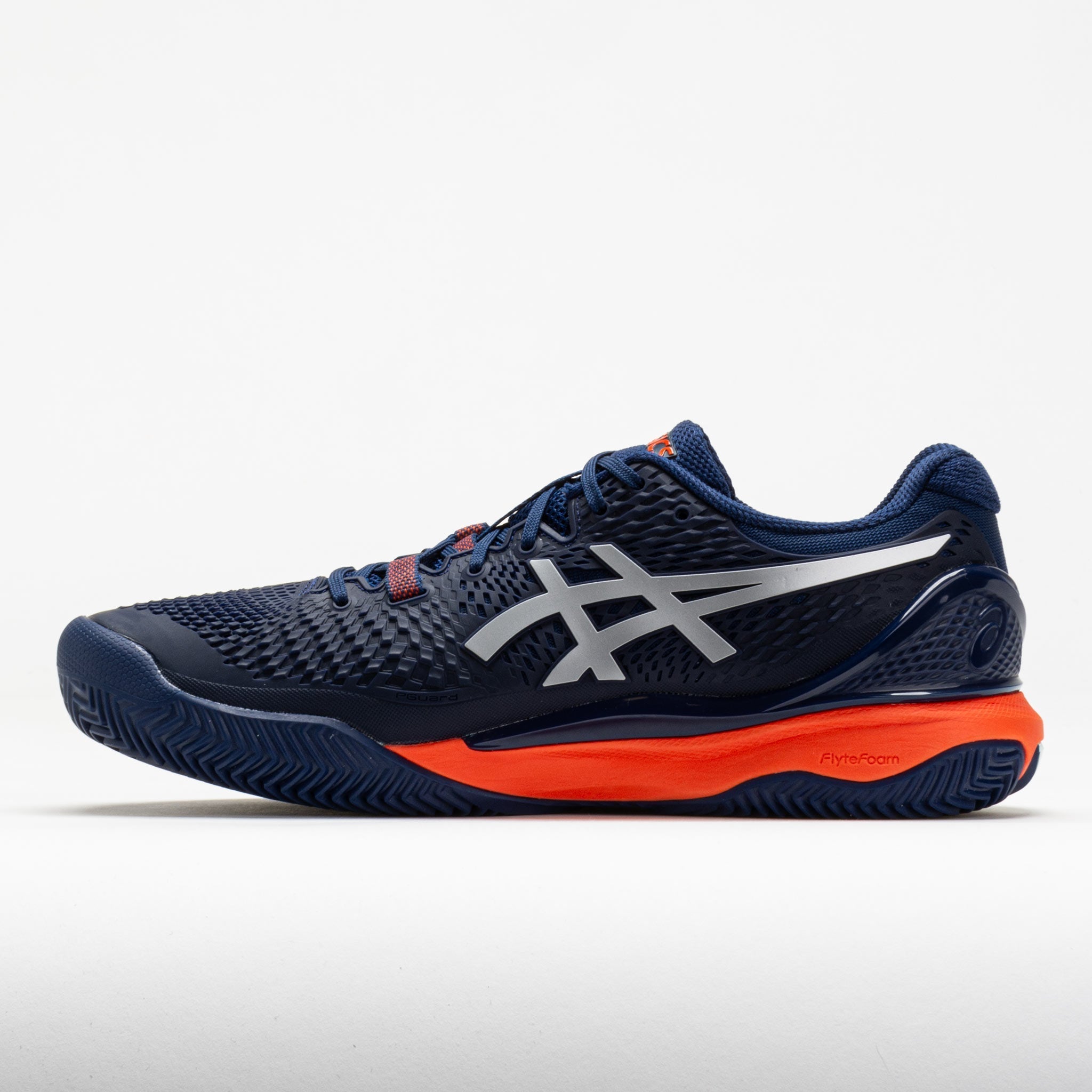ASICS GEL-Resolution 9 Clay Men's  Blue Expanse/Pure Silver