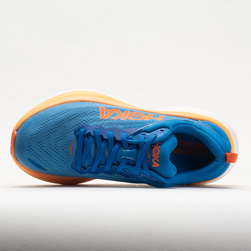 HOKA Bondi 8 Men's  Coastal Sky/Vibrant Orange