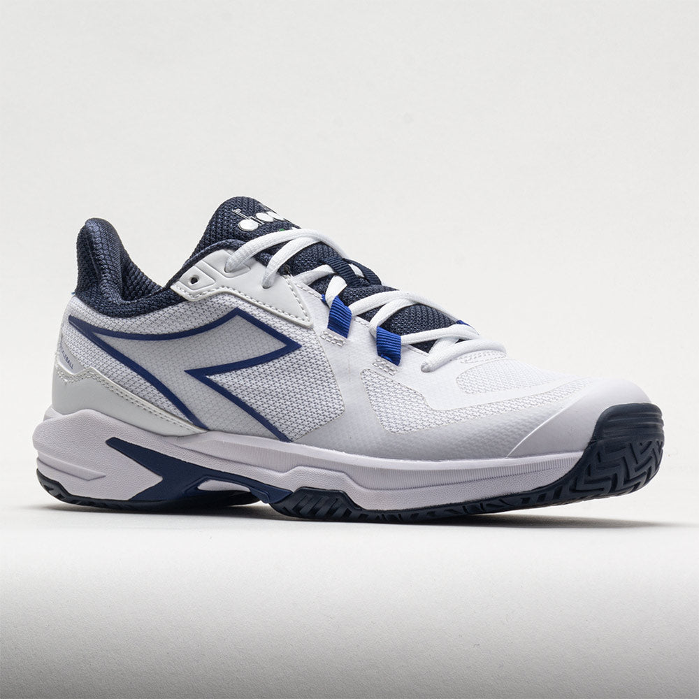 Diadora Trofeo 2 Pickleball Men's  White/Surf the Web/Blue Corsair