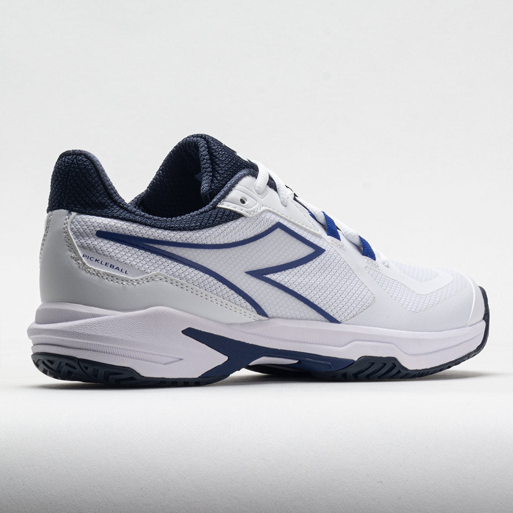 Diadora Trofeo 2 Pickleball Men's  White/Surf the Web/Blue Corsair