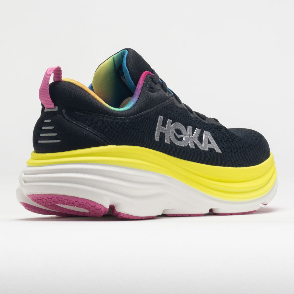 HOKA Bondi 8 Men's  Black/Citrus Glow