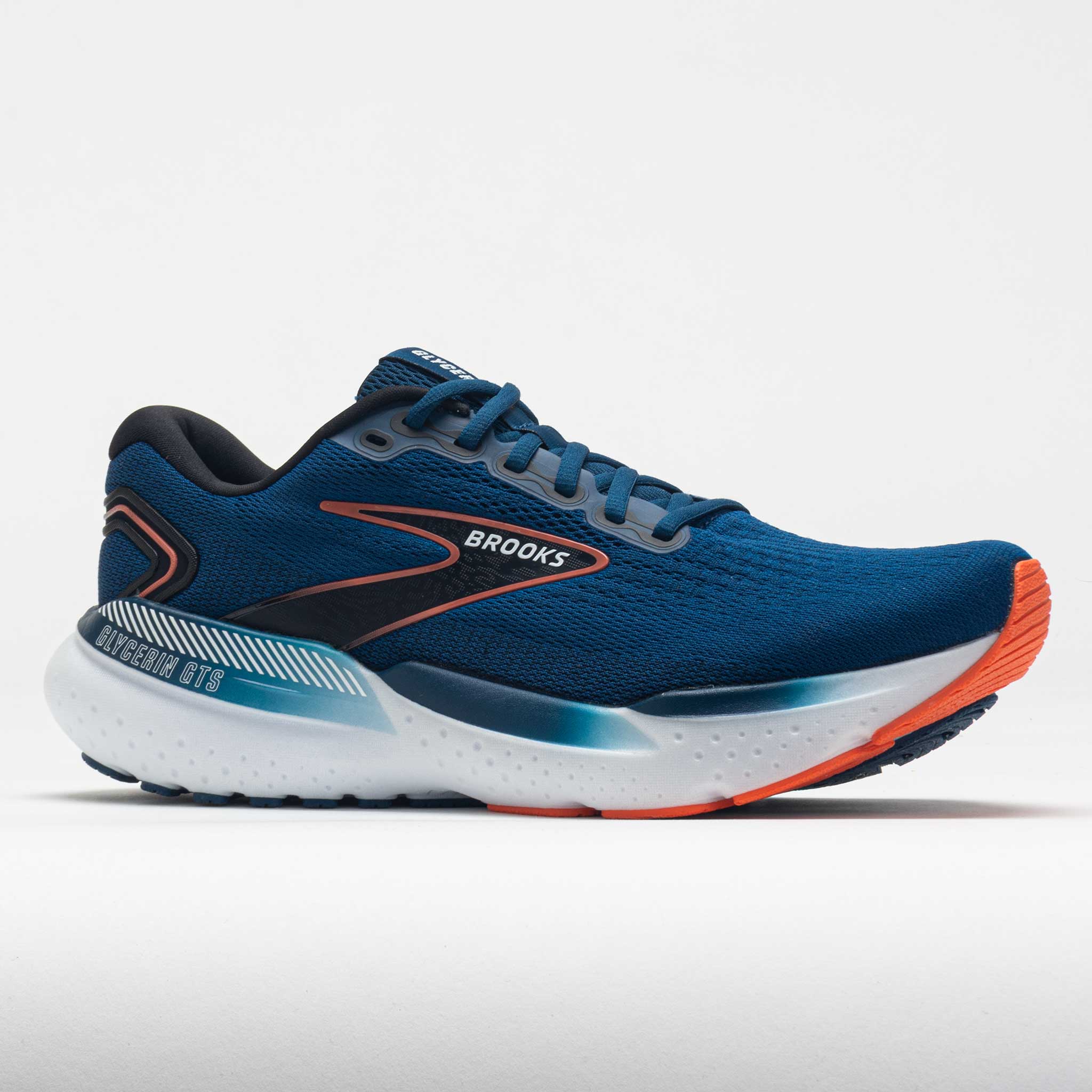 Brooks Glycerin GTS 21 Men's  Blue Opal/Black/Nasturtium