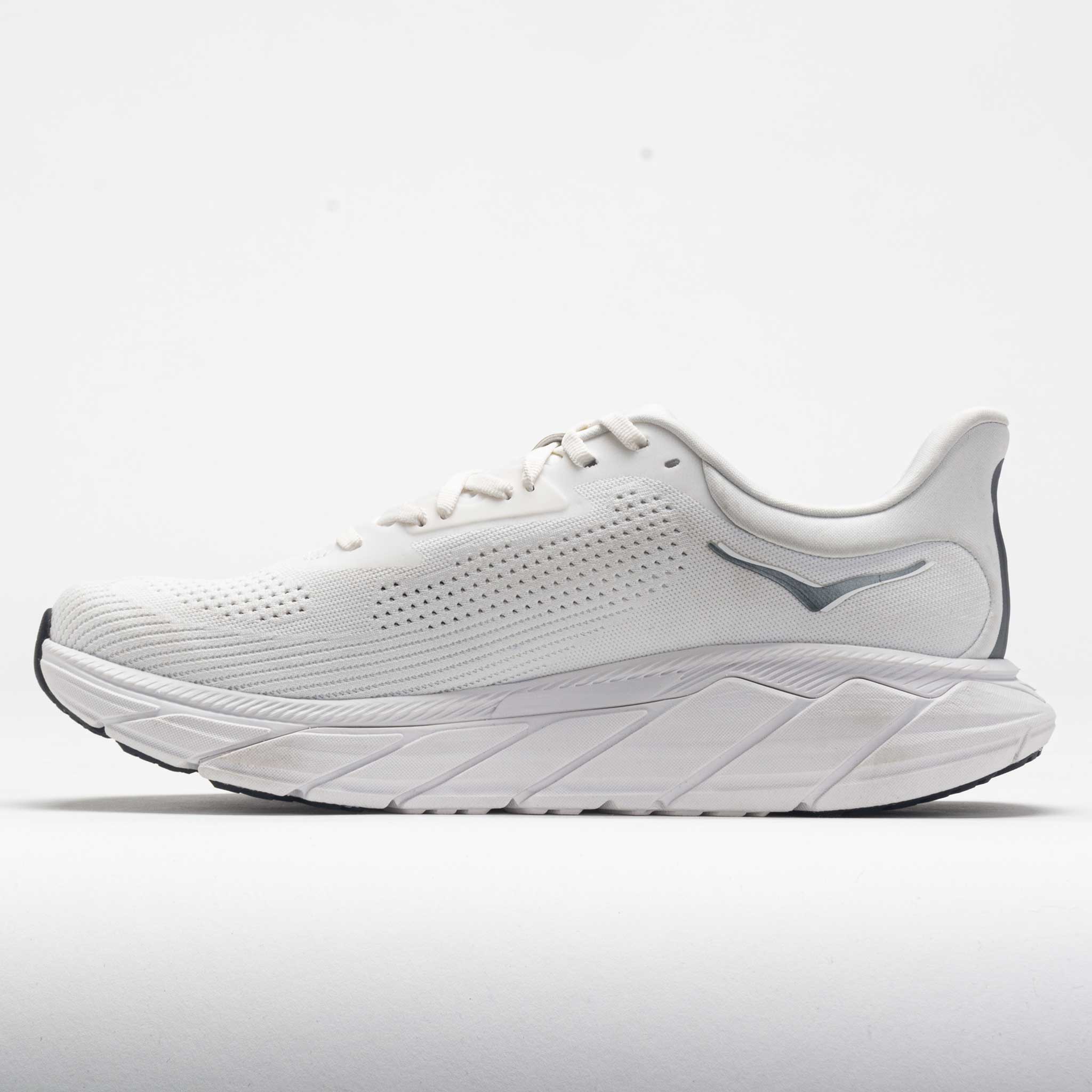 HOKA Arahi 7 Men's  Blanc de Blanc/Steel Wool