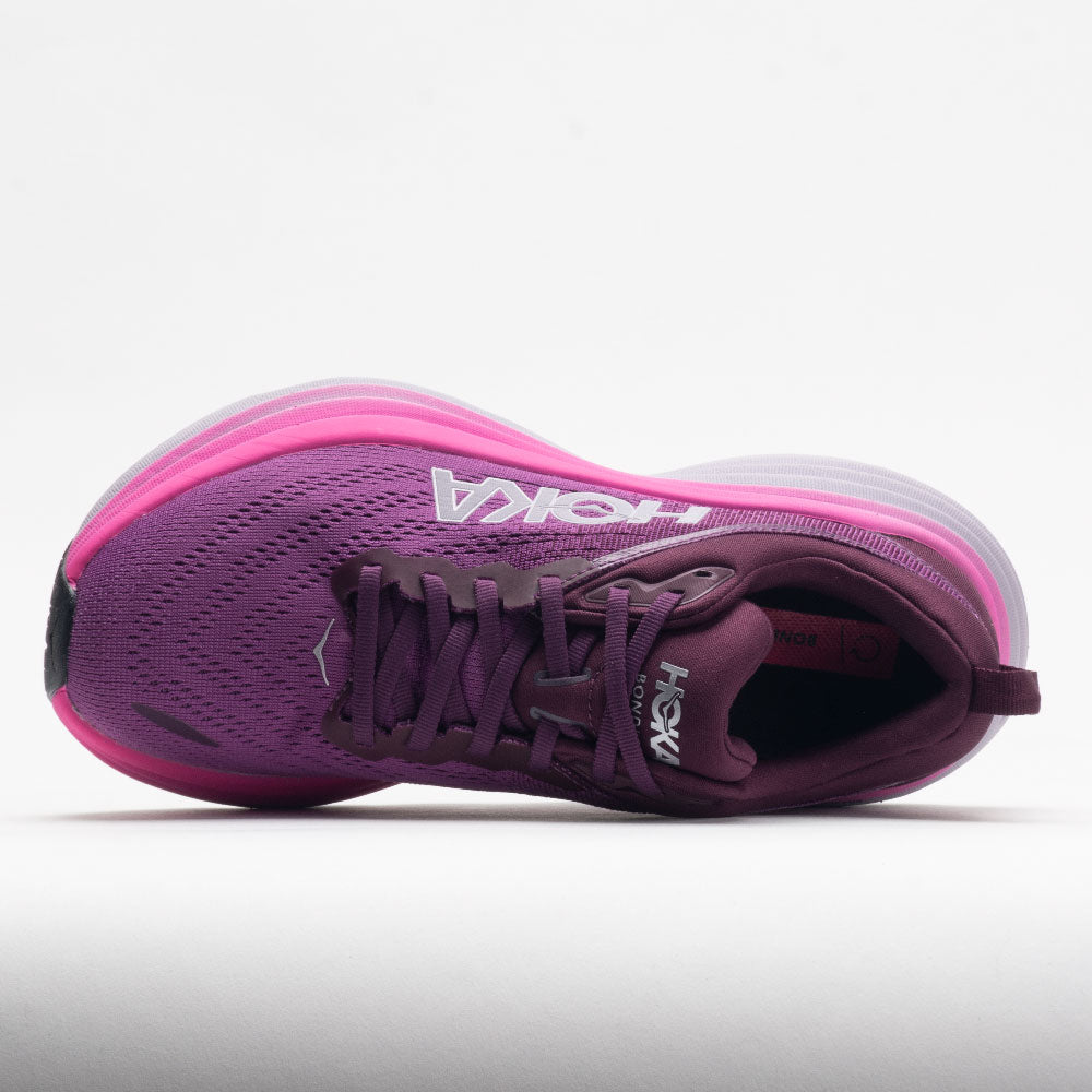 HOKA Bondi 8 Women's  Beautyberry/Grape Wine