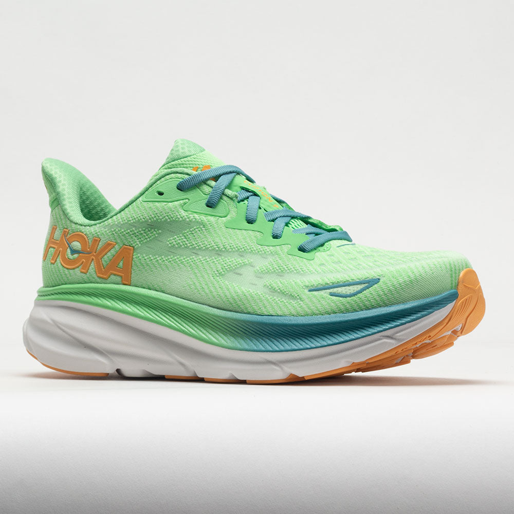 HOKA Clifton 9 Men's  Zest/Lime Glow