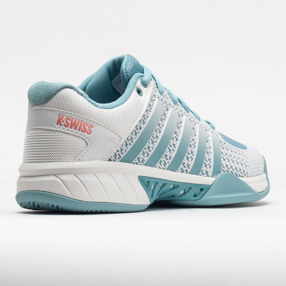 K-Swiss Express Light Pickleball Women's  Blanc de Blanc/Nile Blue/Dess