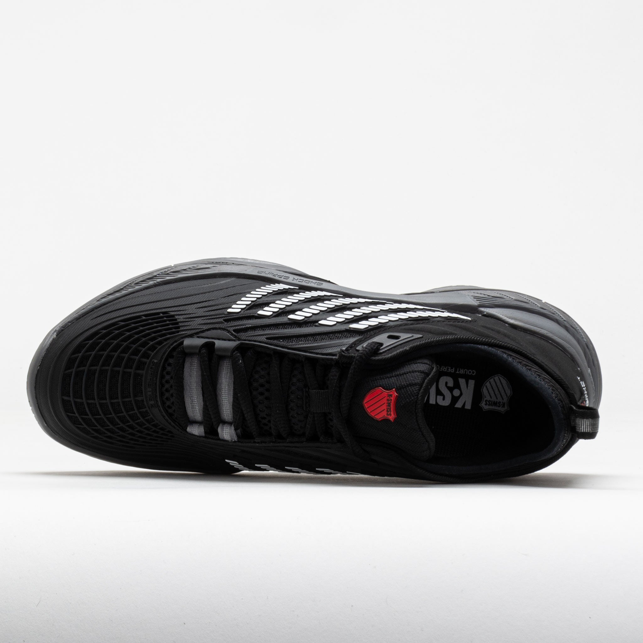 K-Swiss Hypercourt Supreme 2 Men's  Black/Steel Gray/Firey Red