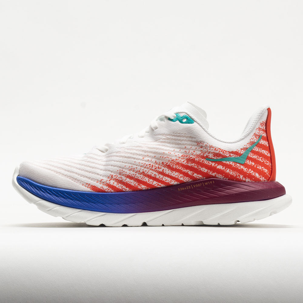 HOKA Mach 5 Women's  White/Flame